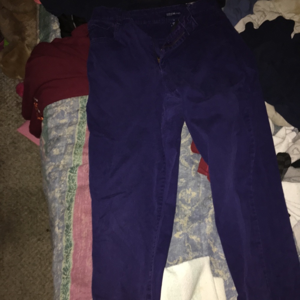 Purple pants